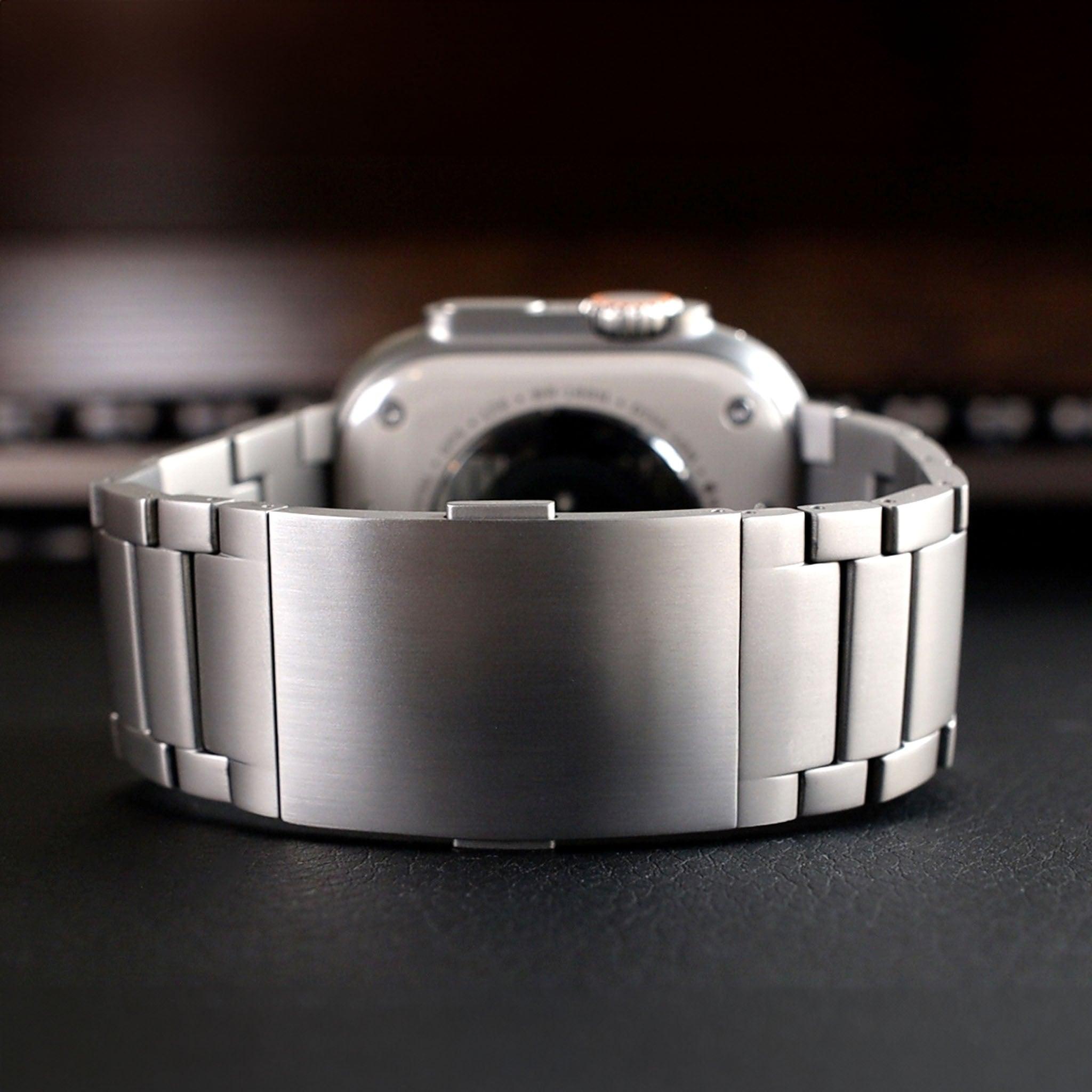 Titanium Band 2nd Gen - Upgraded Folding Buckle for Apple Watch Ultra 2/49mm - Ultra Supply Co