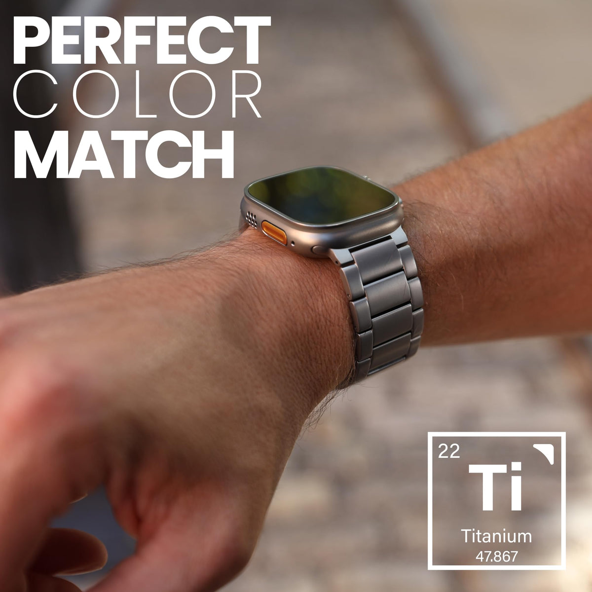 Titanium Band for Apple Watch Ultra 4 3/2/1