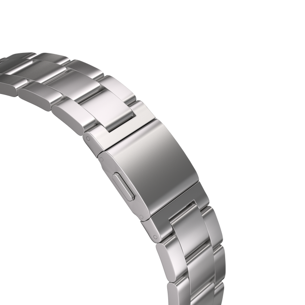 Titanium Oyster Series 2 - Titanium Band for Apple Watch Ultra 2 with Magnet Buckle and Quick Release Links