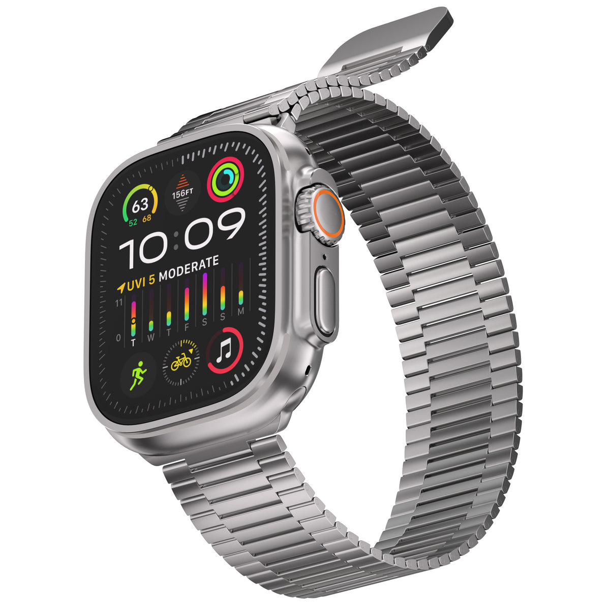 Milanese Link Band for Apple Watch Ultra 2 and Series 10