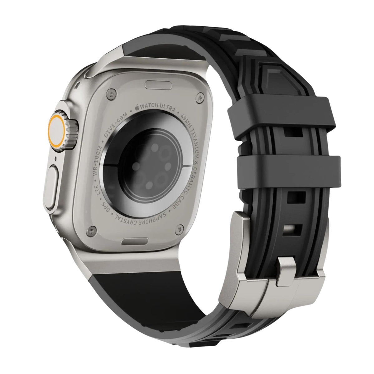 Tactical Silicone Band for Apple Watch Ultra 2/1 49mm