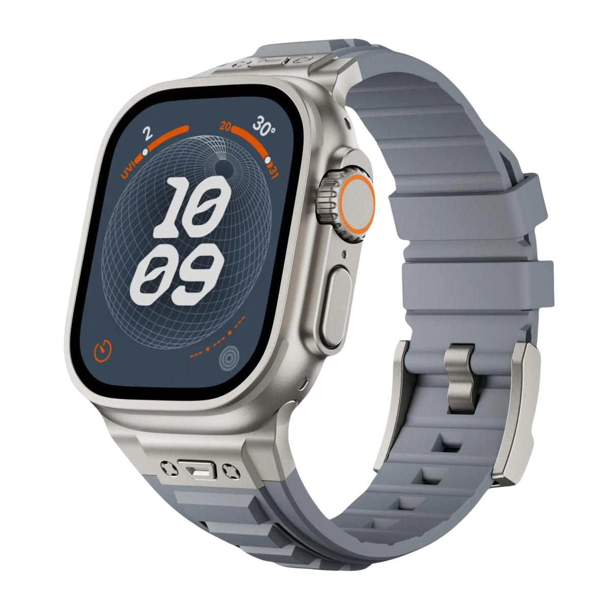 Tactical Silicone Band for Apple Watch Ultra 2/1 49mm - Ultra Supply Co