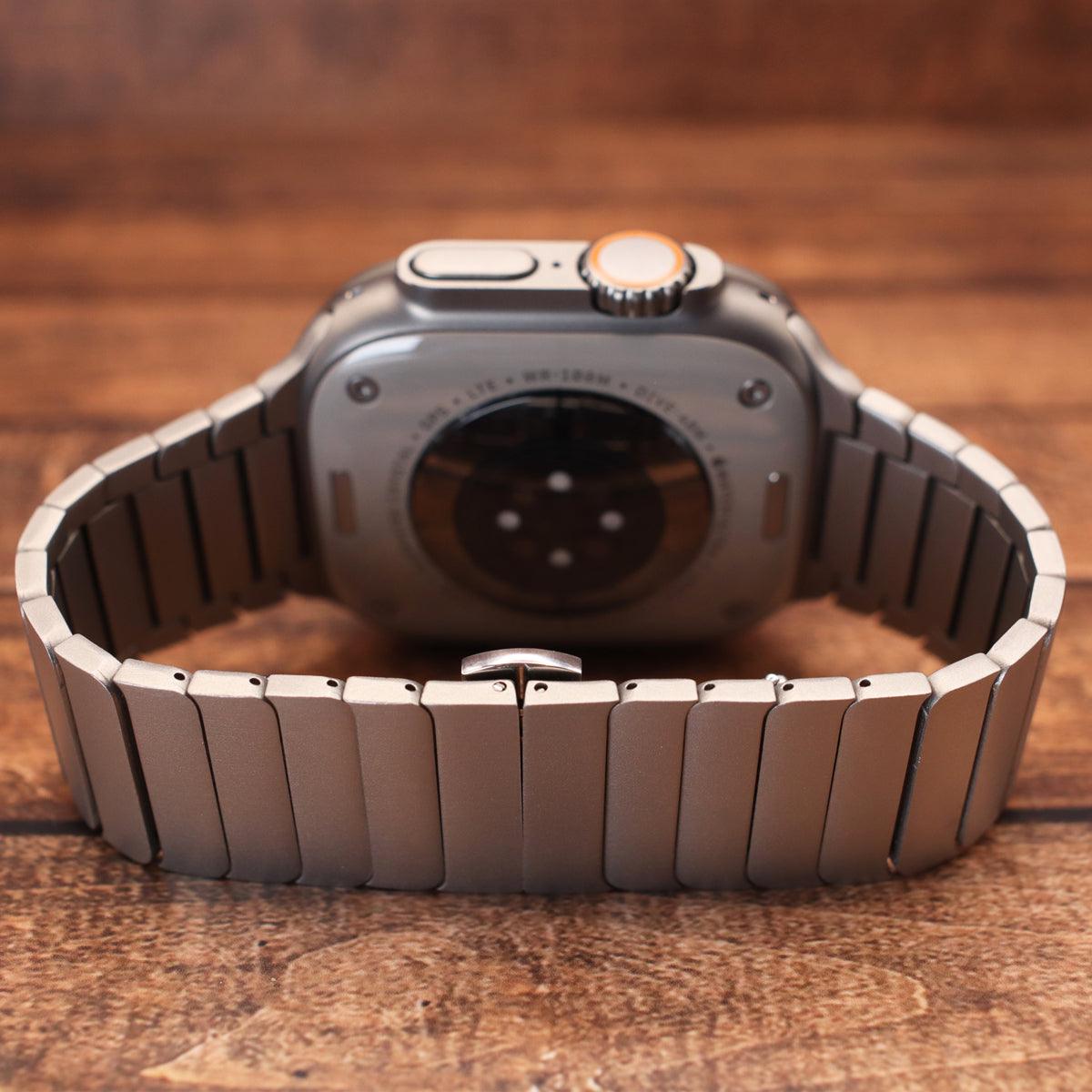 Stainless Steel Metal Bracelet for Apple Watch Ultra 2 and Series 10 - Ultra Supply Co