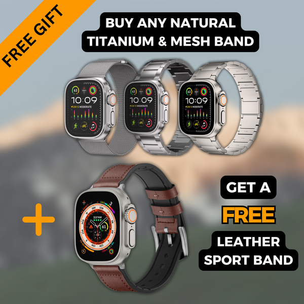 Black Friday Titanium & Mesh Bundle (Natural Hardware)